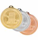 2" Math BriteLazer Award Medal
