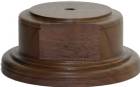 BS194WA Genuine Walnut Wood Base 6 3/4 x 2 1/2