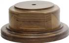 BS193WA Genuine Walnut Wood Base 6" x 2 1/2"