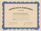 Blank Certificate of Achievement