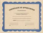 Blank Certificate of Appreciation