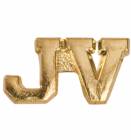 Gold Junior Varsity Lapel Chenille Insignia Pin - Metal