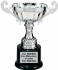 7 3/8" Silver Metal Cup Trophy