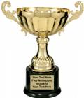9 3/4" Gold Metal Cup Trophy