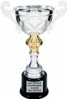11 1/2" Silver Metal Cup Trophy