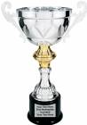 14 1/2" Silver Metal Cup Trophy