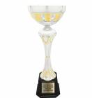 15" Silver / Gold Metal Cup Trophy