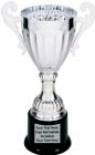 8 3/4" Silver Metal Cup Trophy