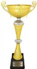 16 3/4" Gold / Silver Completed Metal Cup Trophy