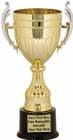 13" Gold Plastic Trophy Cup