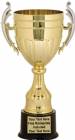 14 3/4" Gold Plastic Trophy Cup