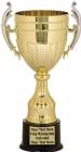 14 3/4" Gold Plastic Trophy Cup