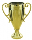 Gold 3 7/8" Plastic Trophy Cup