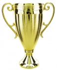 Gold 7 1/4" Plastic Trophy Cup