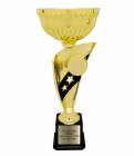 12 1/4" Cup Trophy Kit - Banner Series EZ Cups Gold