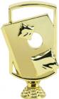 6" Cornhole Trophy Figure Gold