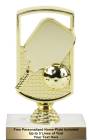 6 3/4" Gold Pickleball Trophy Kit