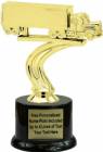 6 1/8" Tractor Trailer Trophy Kit with Pedestal Base