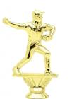 5" Male Baseball Pitcher Gold Trophy Figure