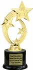 8" Shooting Star Trophy Kit with Pedestal Base