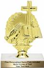 6 1/4" Wreath Religious Trophy Kit