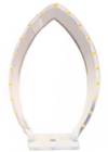 8 1/4" Clear Trophy Figure Frame