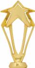 6" 3-D Rising Star Gold Trophy Figure