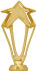 7" 3-D Rising Star Gold Trophy Figure