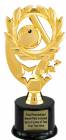 7 1/2" Baseball / Softball Sport Wreath Trophy Kit with Pedestal Base