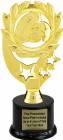 7 1/2" Football Sport Wreath Trophy Kit with Pedestal Base