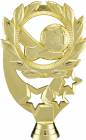 5 1/2" Soccer Sport Wreath Gold Trophy Figure