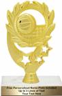 6 1/4" Volleyball Sport Wreath Trophy Kit