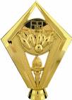 Gold 5 1/2" Bowling Scene Trophy Figure