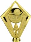 Gold 5 1/2" Golf Scene Trophy Figure