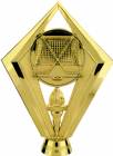 Gold 5 1/2" Hockey Scene Trophy Figure