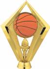 Gold 5 1/2" Color Basketball Trophy Figure