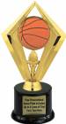 7 1/2" Color Basketball Trophy Kit with Pedestal Base