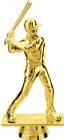 5 1/4" Male Baseball Gold Trophy Figure