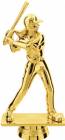 5 1/4" Female Softball Gold Trophy Figure