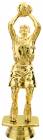 Gold 5 3/4" Male Basketball Trophy Figure