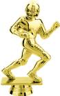 Gold 4 3/4" Football Runner Trophy Figure