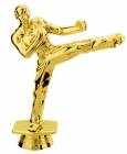 5" Gold Male Karate Trophy Figure