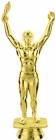 6" Male Victory Gold Trophy Figure