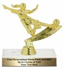 5 1/2" Female Soccer Action Trophy Kit