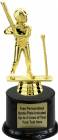 7" Female T-Ball Trophy Kit with Pedestal Base