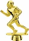 Gold 5" Football Runner Trophy Figure