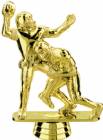 Gold 5" Double Action Football Trophy Figure