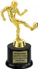 7" Male Soccer Trophy Kit with Pedestal Base