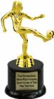 7" Female Soccer Trophy Kit with Pedestal Base