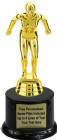 7" Female Swimmer Trophy Kit with Pedestal Base